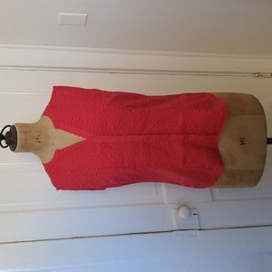 Ruffled Blouse with Black and White Geometric Print